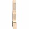 Ekena Millwork Saratoga Smooth Timber Gable Bracket, Douglas Fir, 48"W x 28"H x 3 1/2"D x 5 1/2"F, 14/12 Pitch GBW048X28X0406SAR00SDF - alternate 3
